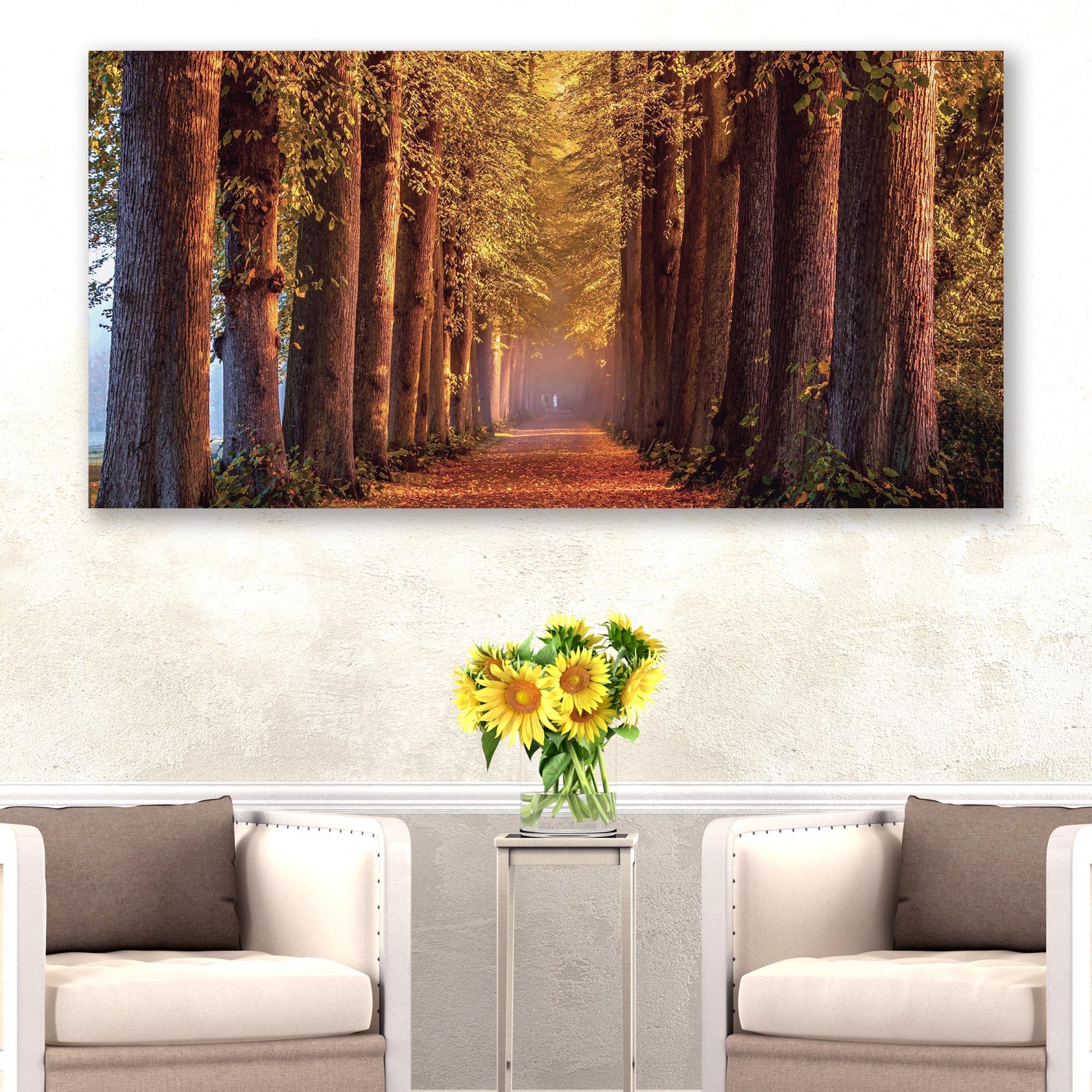 Autumn Trail Canvas Wall Art - Image by Tailored Canvases