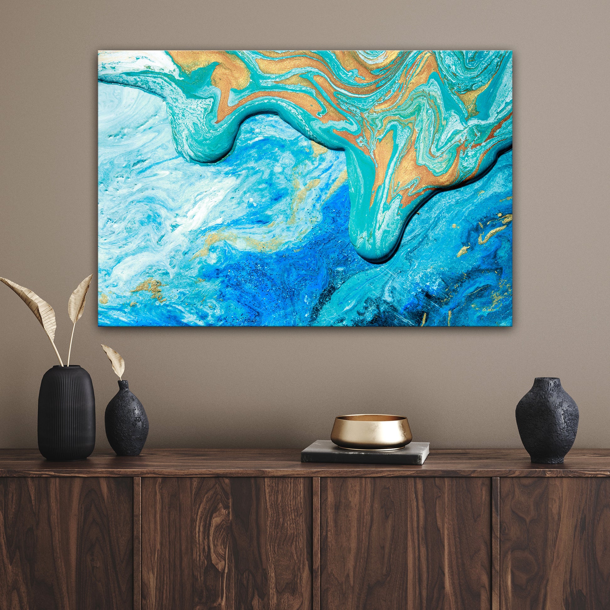 Abstract Sea - Image by Tailored Canvases