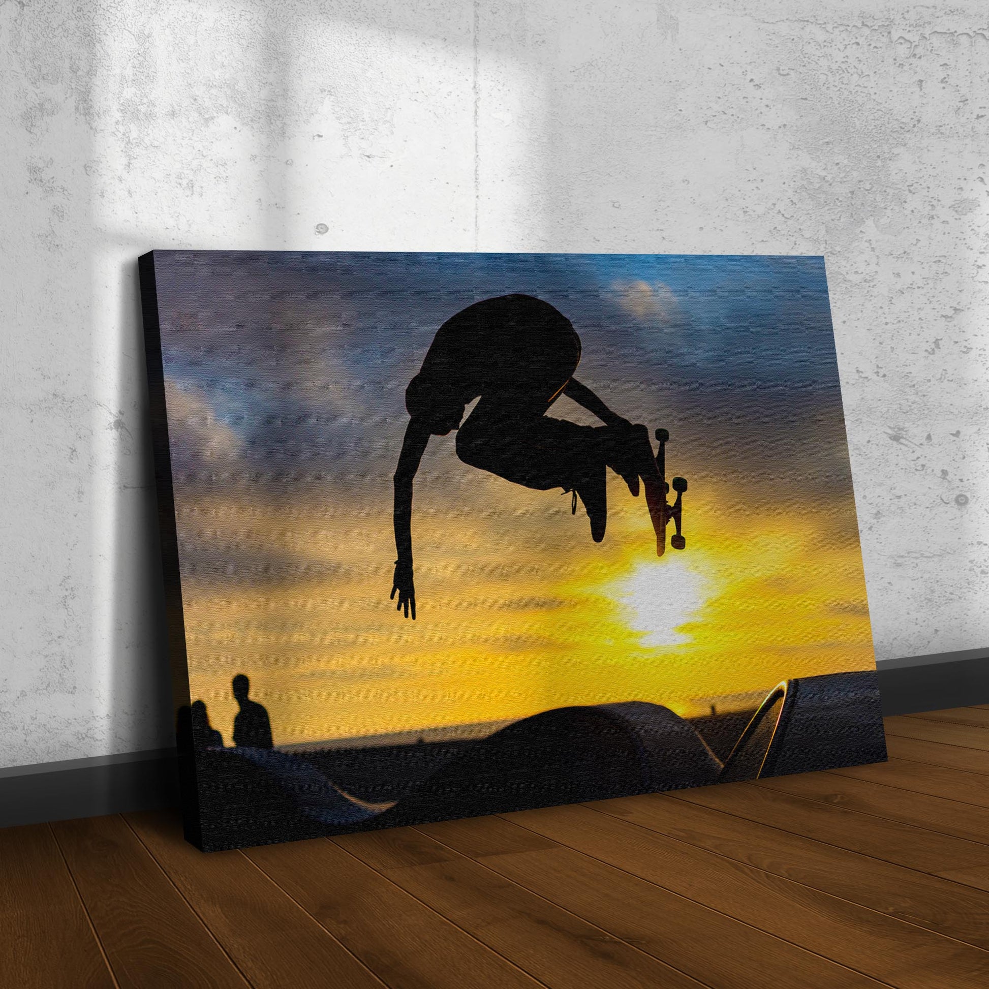 Skateboard Ramp Canvas Wall Art Style 2 - Image by Tailored Canvases