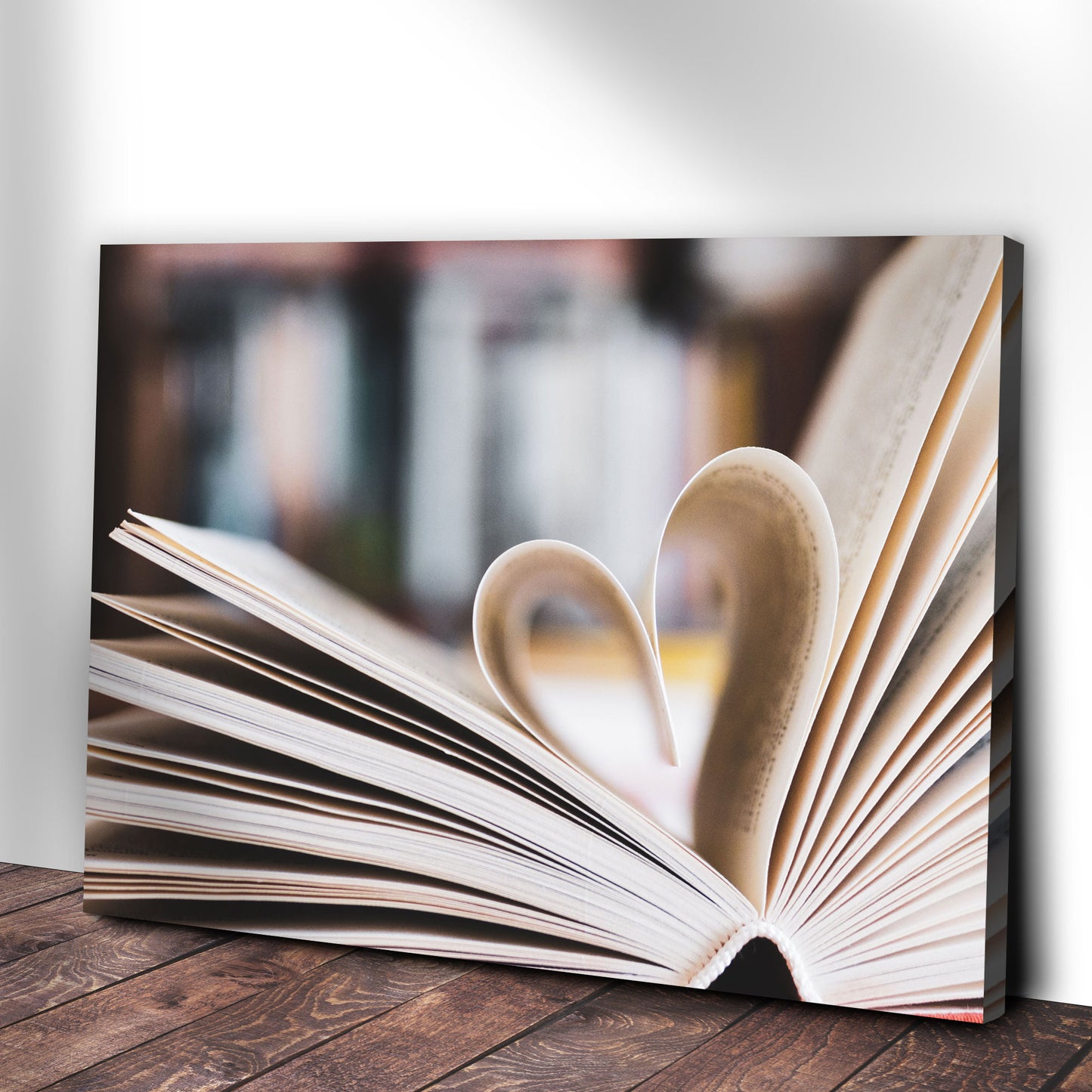 Decor Elements Book Lovers Canvas Wall Art Style 2 - Image by Tailored Canvases