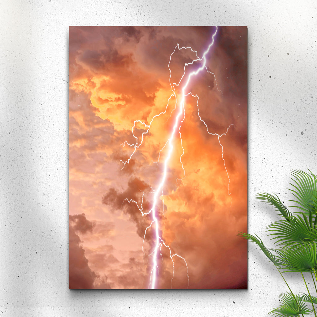 Natural Wonders Stormy Sunset Sky Canvas Wall Art by Tailored Canvases