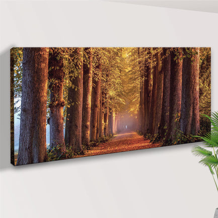 Autumn Trail Canvas Wall Art - Image by Tailored Canvases