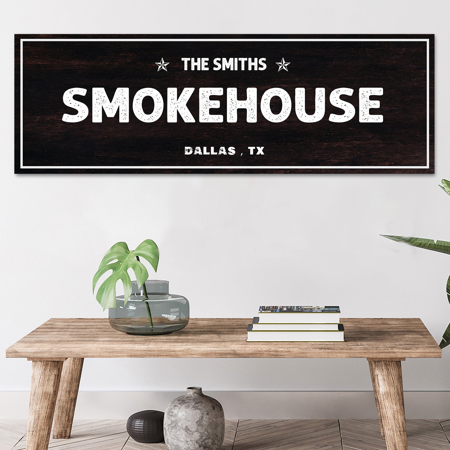 Smokehouse Sign Style 1 - Image by Tailored Canvases