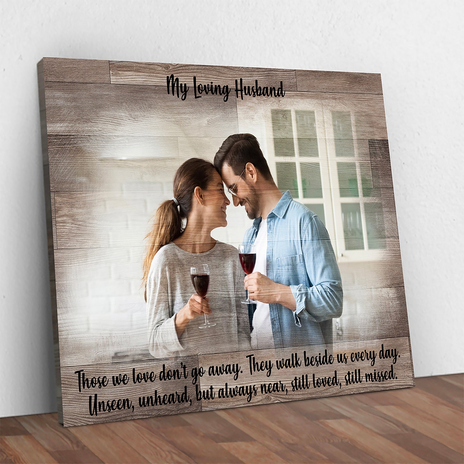 Loved Ones Snapshot Sign Style 2 - Image by Tailored Canvases