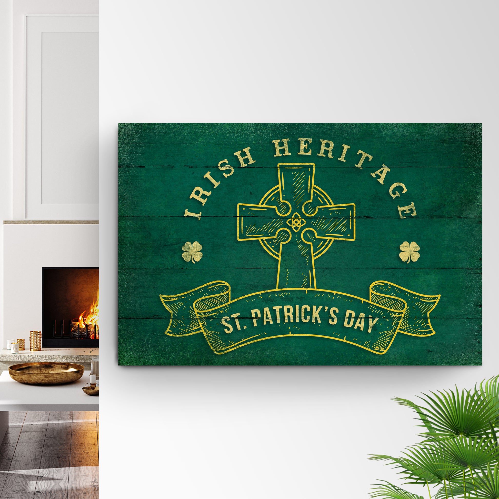 Irish Heritage Sign Style 1 - Image by Tailored Canvases
