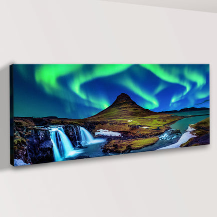 Northern Lights Canvas Wall Art - Image by Tailored Canvases