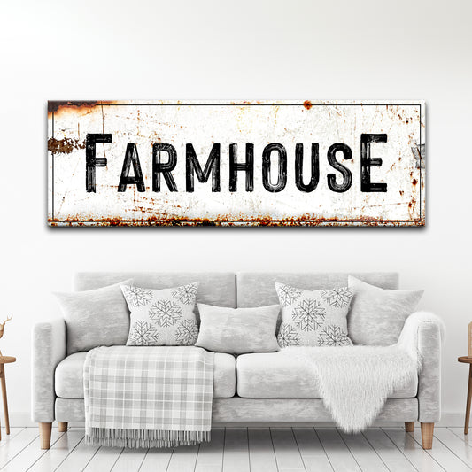 Farmhouse Sign - Image by Tailored Canvases