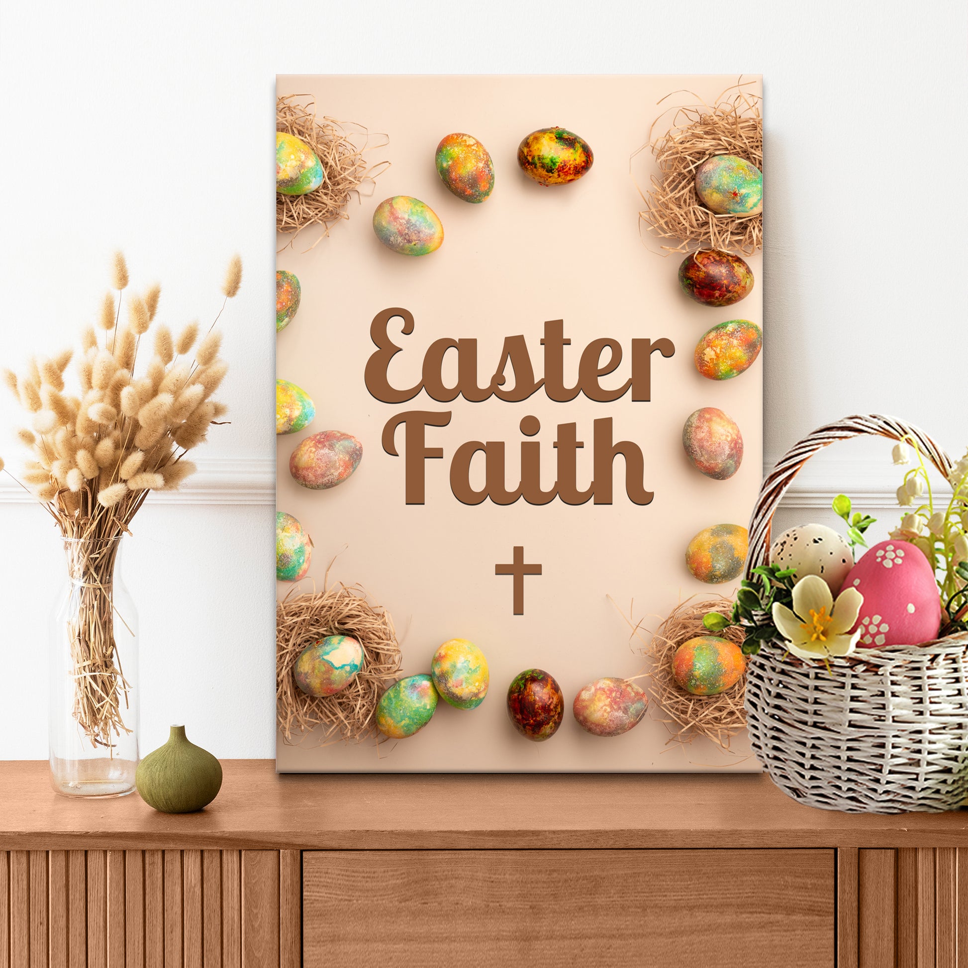 Easter Faith Sign  - Image by Tailored Canvases