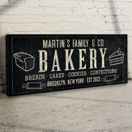 Breads, Cakes, Cookies, Confections Bakery Sign - Image by Tailored Canvases