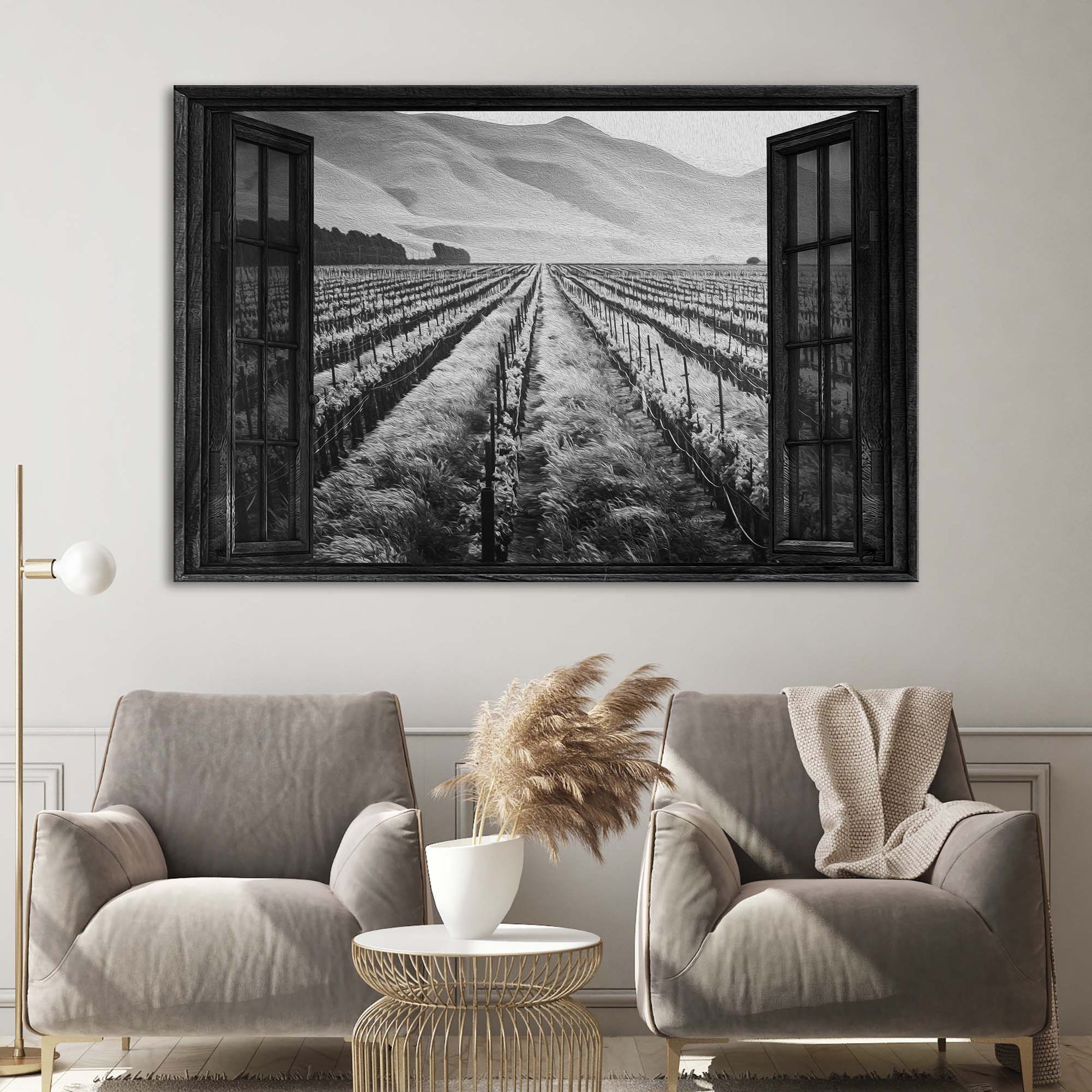 Vineyard Window Style 2 - Image by Tailored Canvases