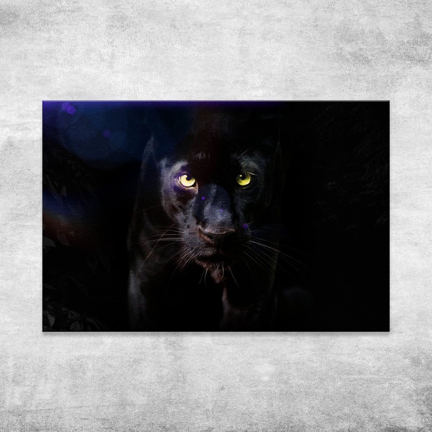 Rare Black Panther Canvas Wall Art Style 1 - Image by Tailored Canvases