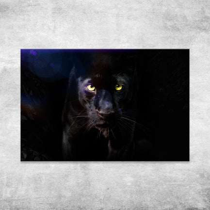Rare Black Panther Canvas Wall Art - Image by Tailored Canvases