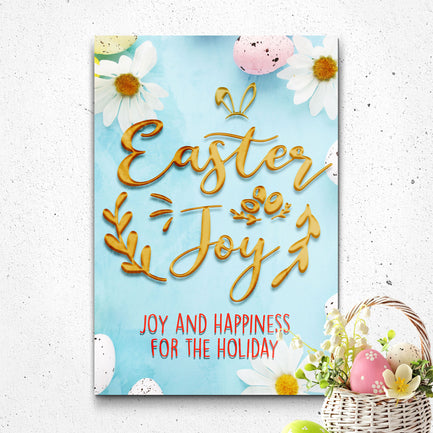 Easter Joy Sign - Image by Tailored Canvases