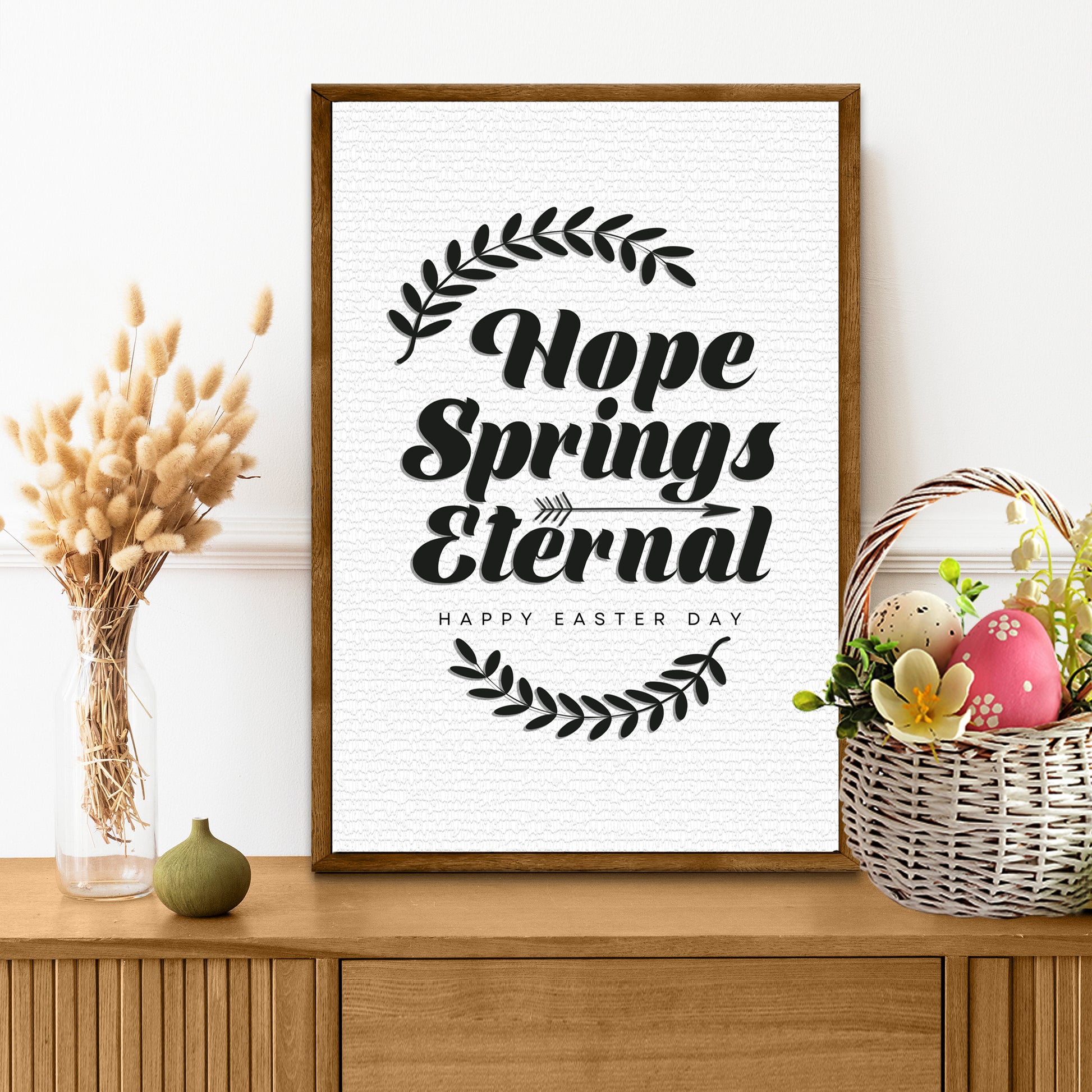 Hope Springs Eternal Sign II - Image by Tailored Canvases