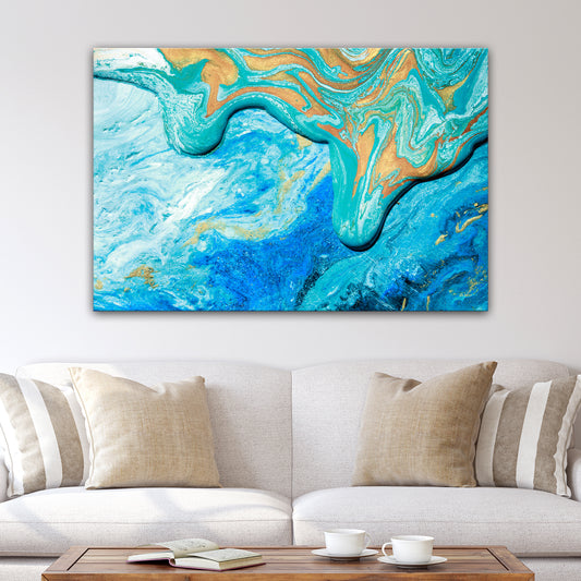 Abstract Sea - Image by Tailored Canvases