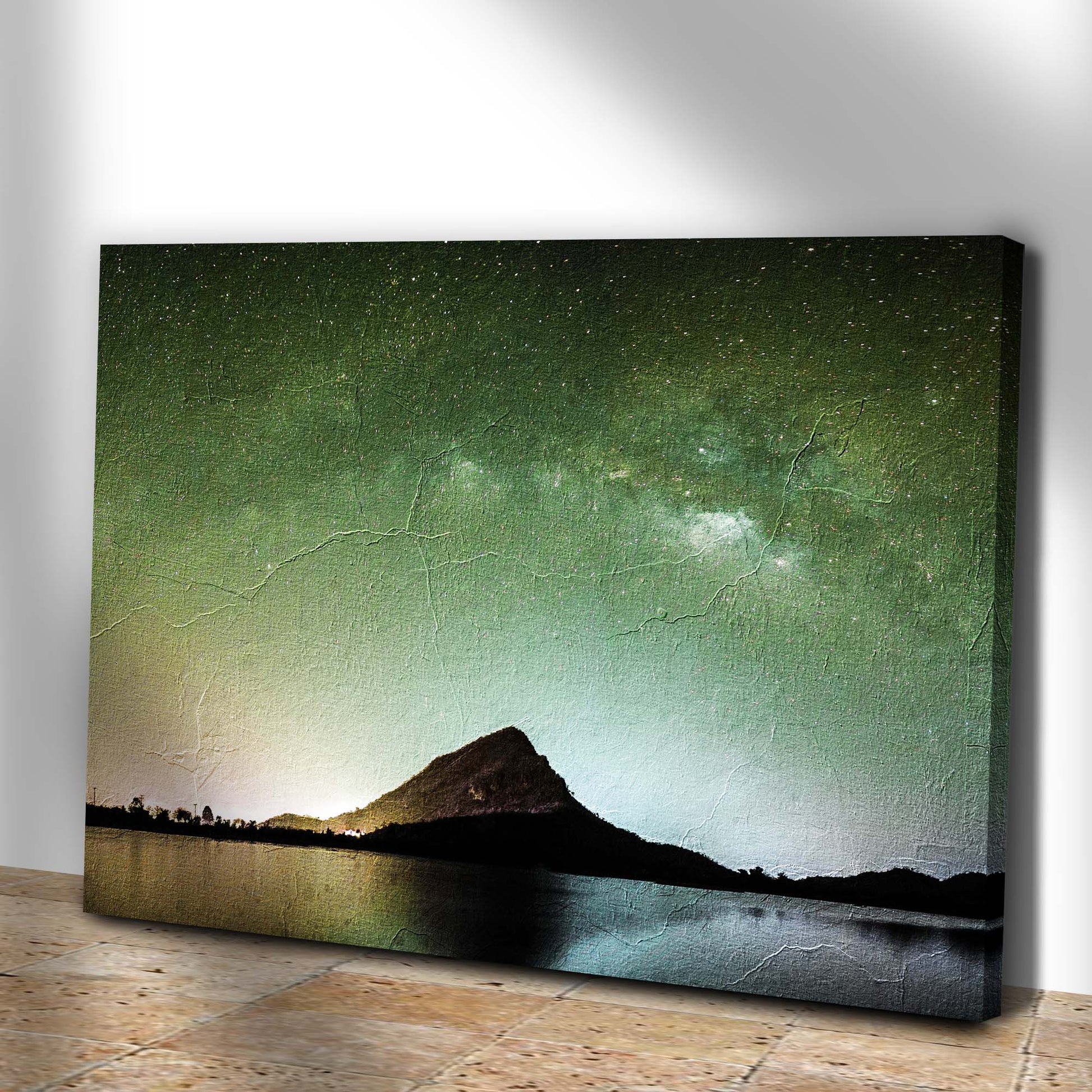 Wash Out Night Sky Canvas Wall Art Style 1 - Image by Tailored Canvases