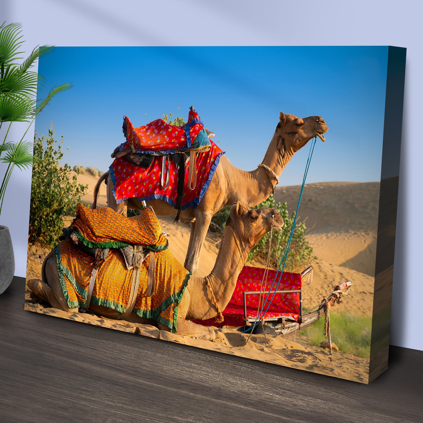 Camel Ride Canvas Wall Art Style 1 - Image by Tailored Canvases