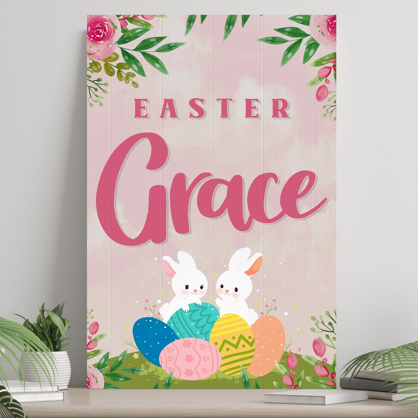 Easter Grace Sign Style 1 - Image by Tailored Canvases