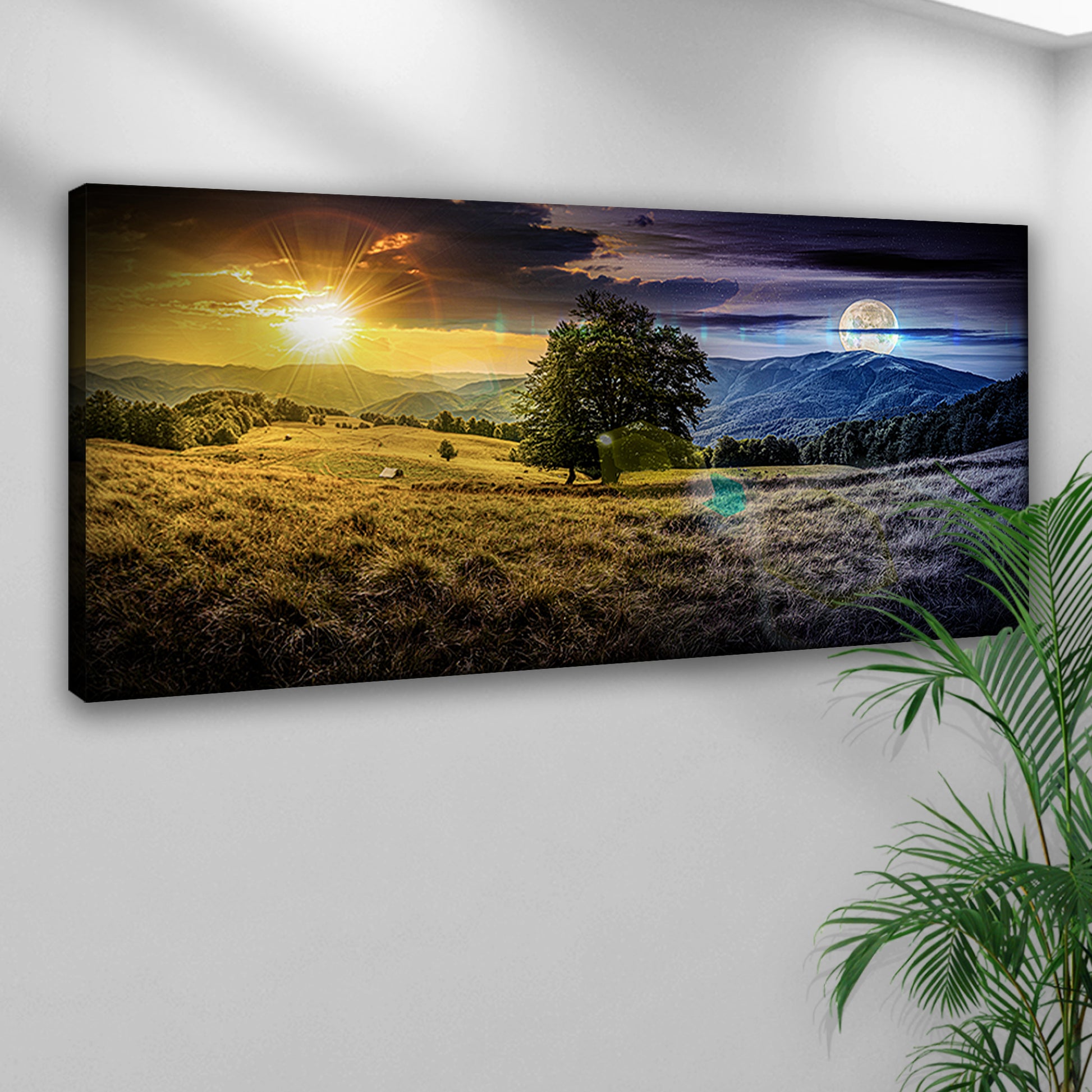 Valley Equinox Canvas Wall Art Style 1 - Image by Tailored Canvases