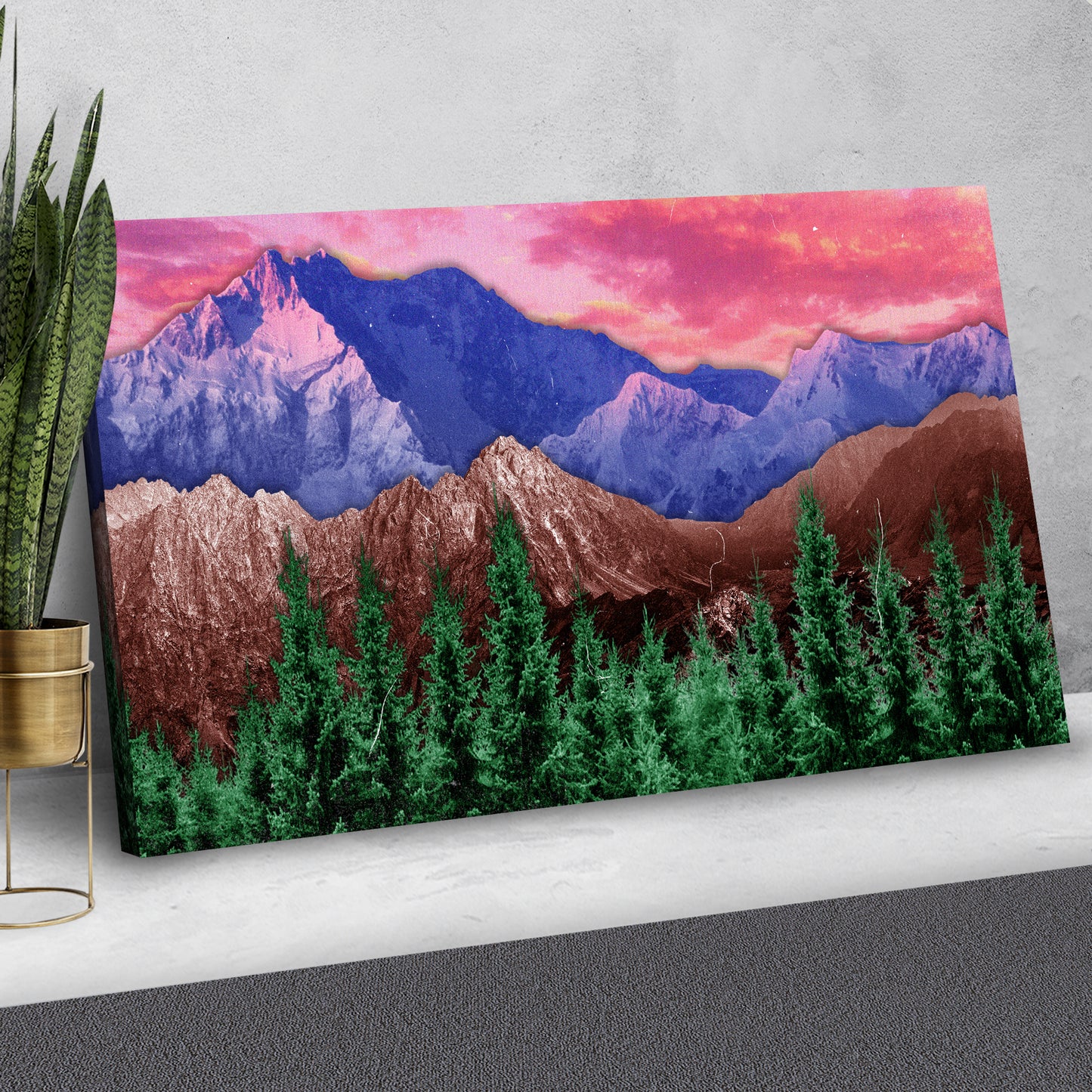 Happy Nature Canvas Wall Art Style 1 - Image by Tailored Canvases