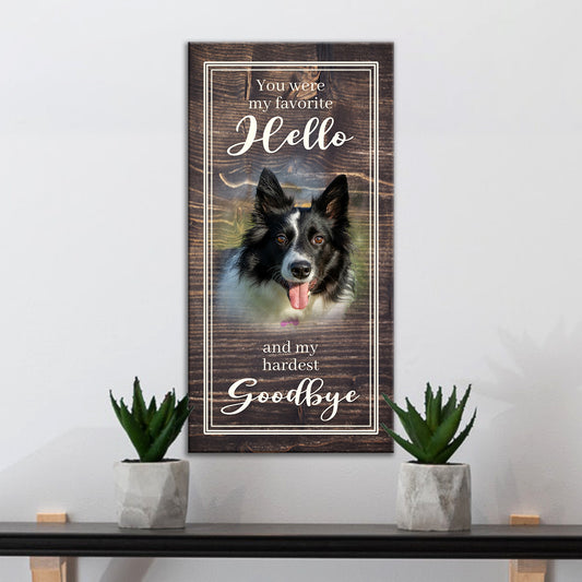 Pet Memory Sign II - Image by Tailored Canvases