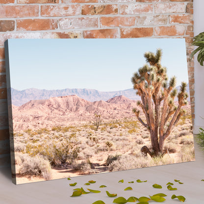 Nevada Desert Joshua Tree Canvas Wall Art Style 1 - Image by Tailored Canvases