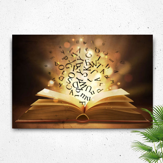 Decor Elements Book Magical Canvas Wall Art - Image by Tailored Canvases