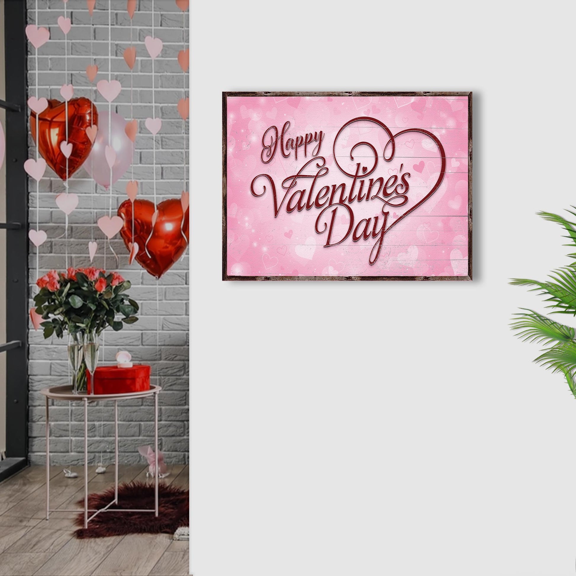 Valentine's Day Sign II Style 1 - Image by Tailored Canvases