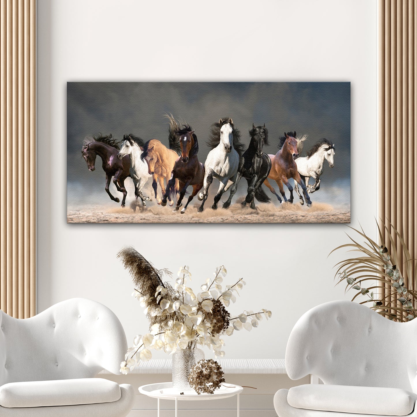 Herd of Horses II Style 1 - Image by Tailored Canvases