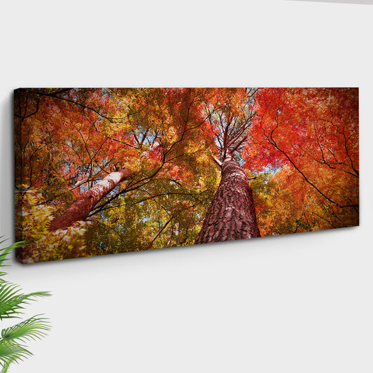 Under The Maple Trees On A Beautiful Morning Canvas Wall Art - Image by Tailored Canvases