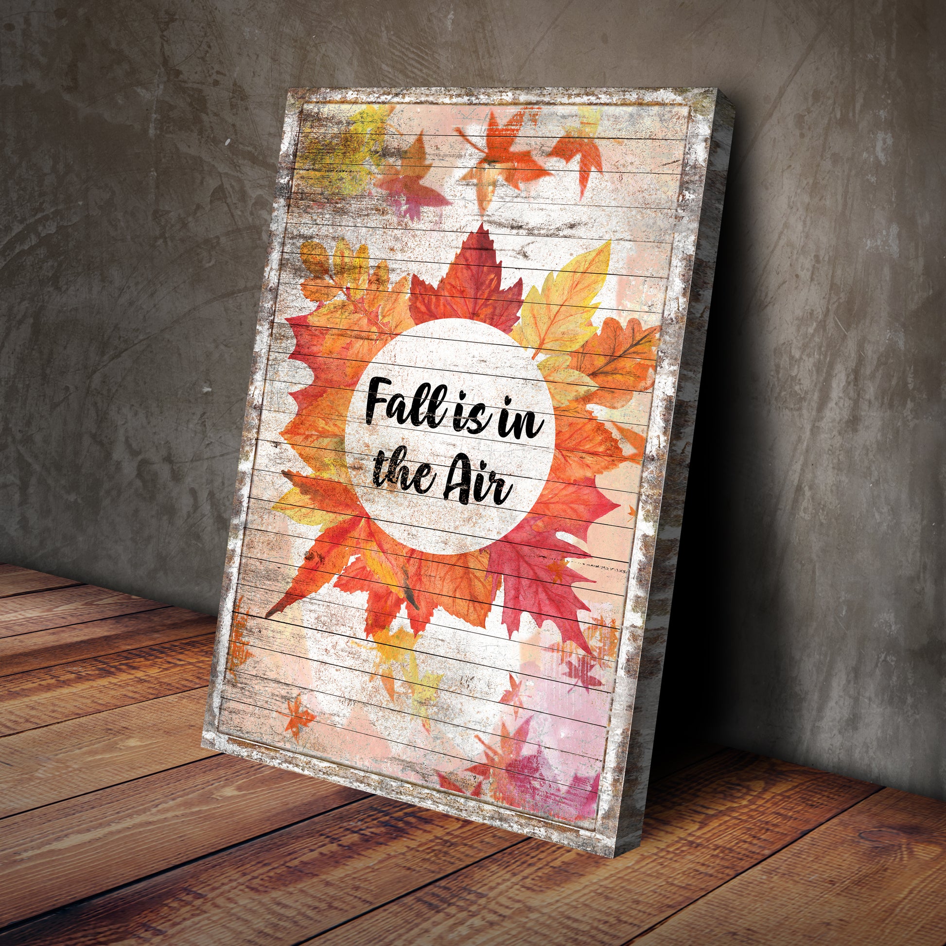 Fall Is In The Air Sign Style 2 - Image by Tailored Canvases