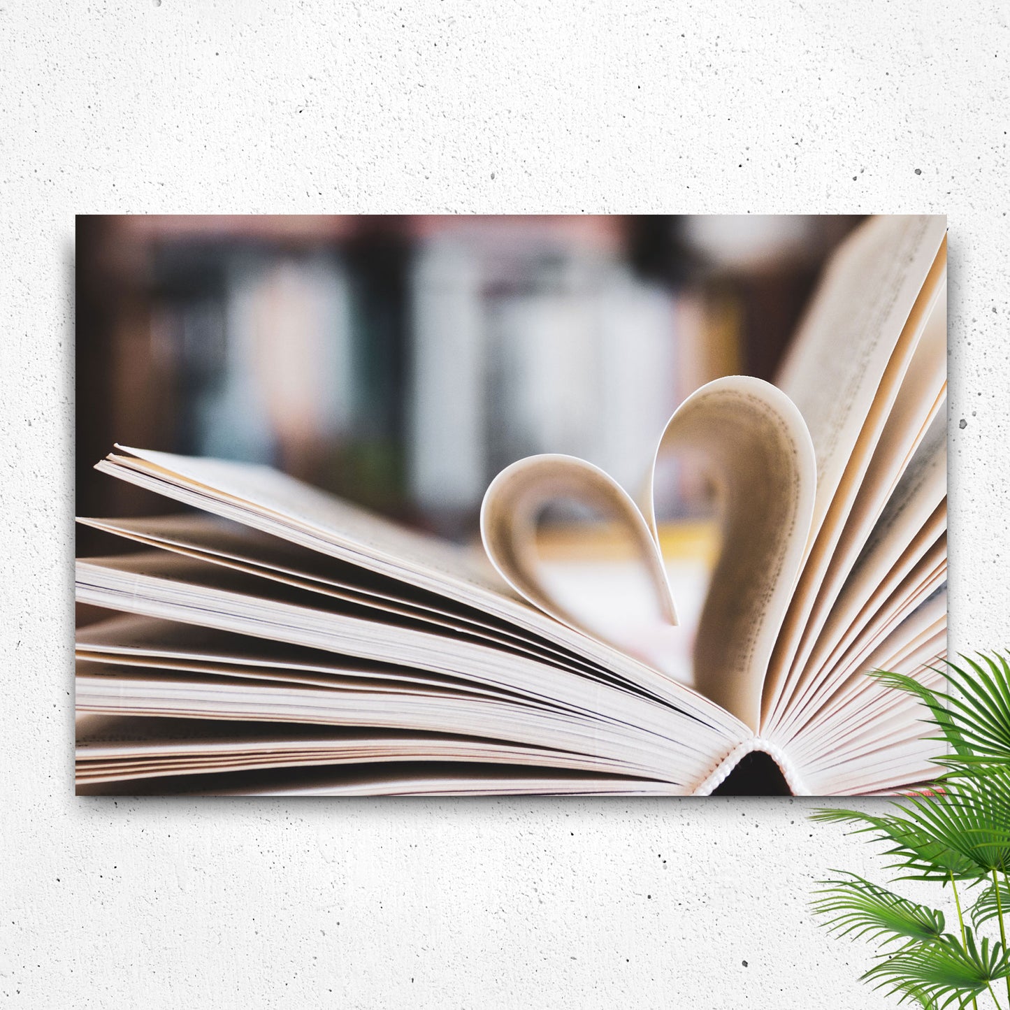 Decor Elements Book Lovers Canvas Wall Art Style 1 - Image by Tailored Canvases