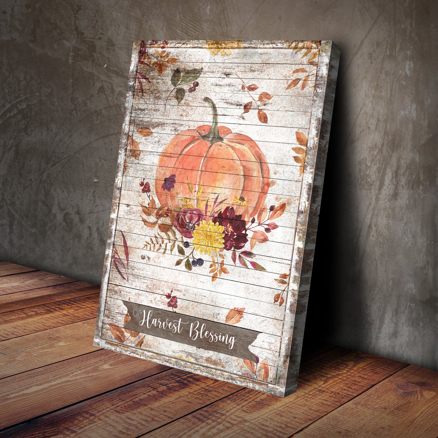 Harvest Blessing Sign Style 2 - Image by Tailored Canvases