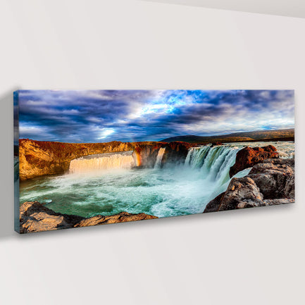 Waterfalls Canvas Wall Art - Image by Tailored Canvases