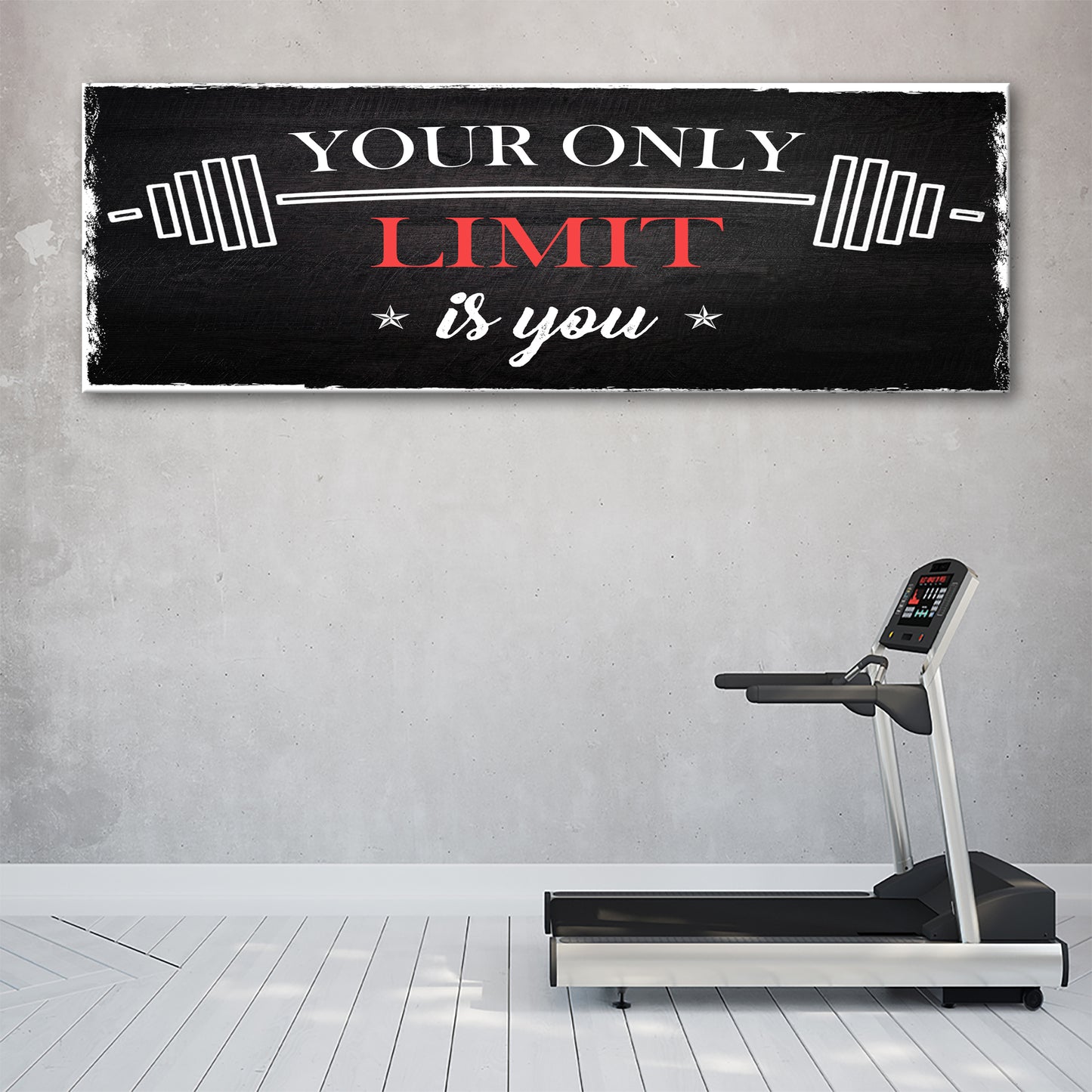 Your Only Limit is You Sign Style 1 - Image by Tailored Canvases