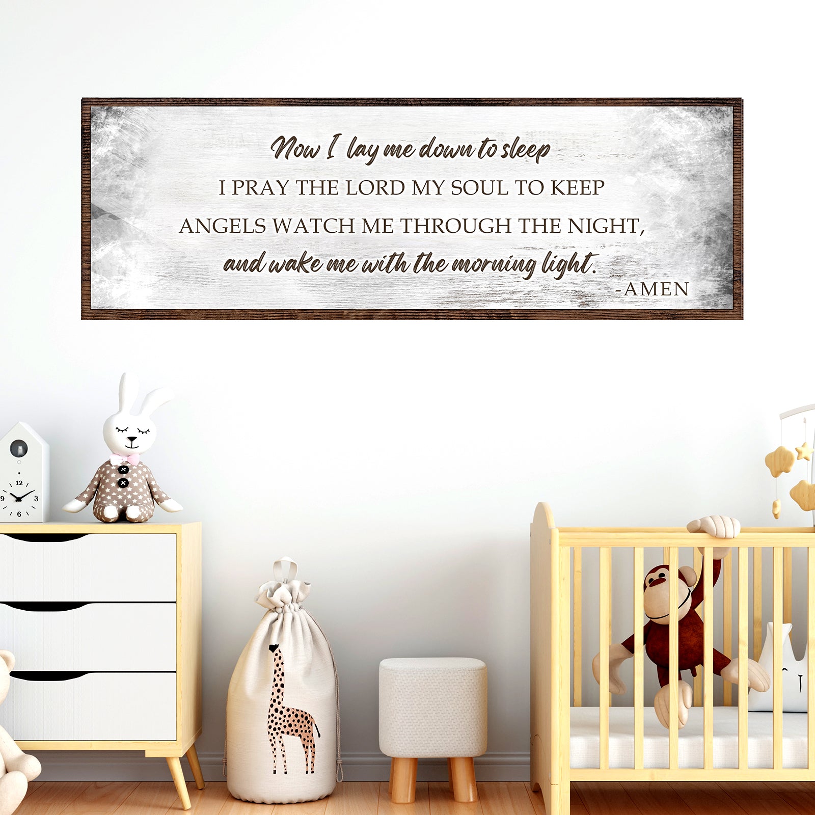 A Child's Prayer Sign Style 1 - Image by Tailored Canvases