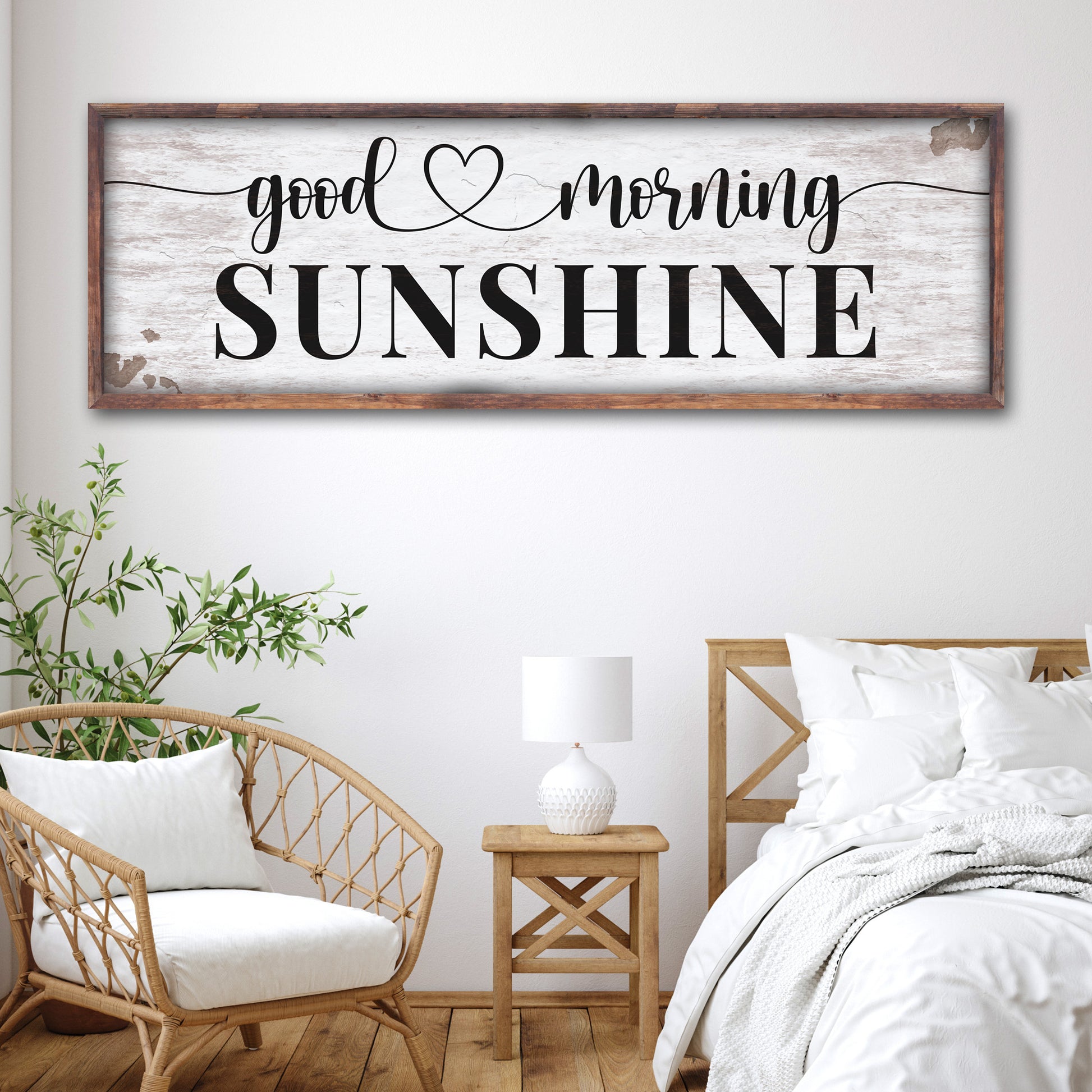Good Morning Sunshine Sign - Image by Tailored Canvases