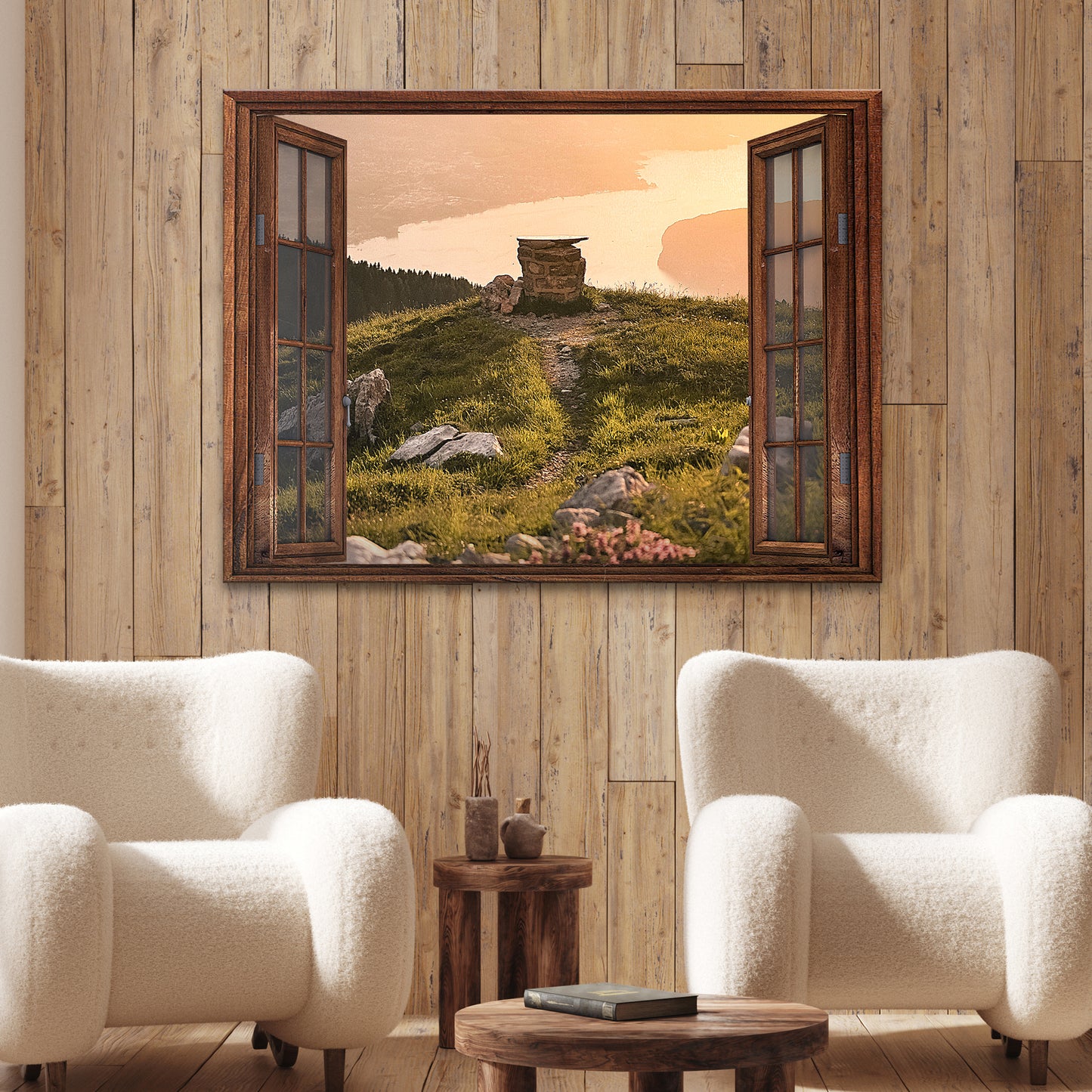 Mountain Chill Scenery Style 1 - Image by Tailored Canvases