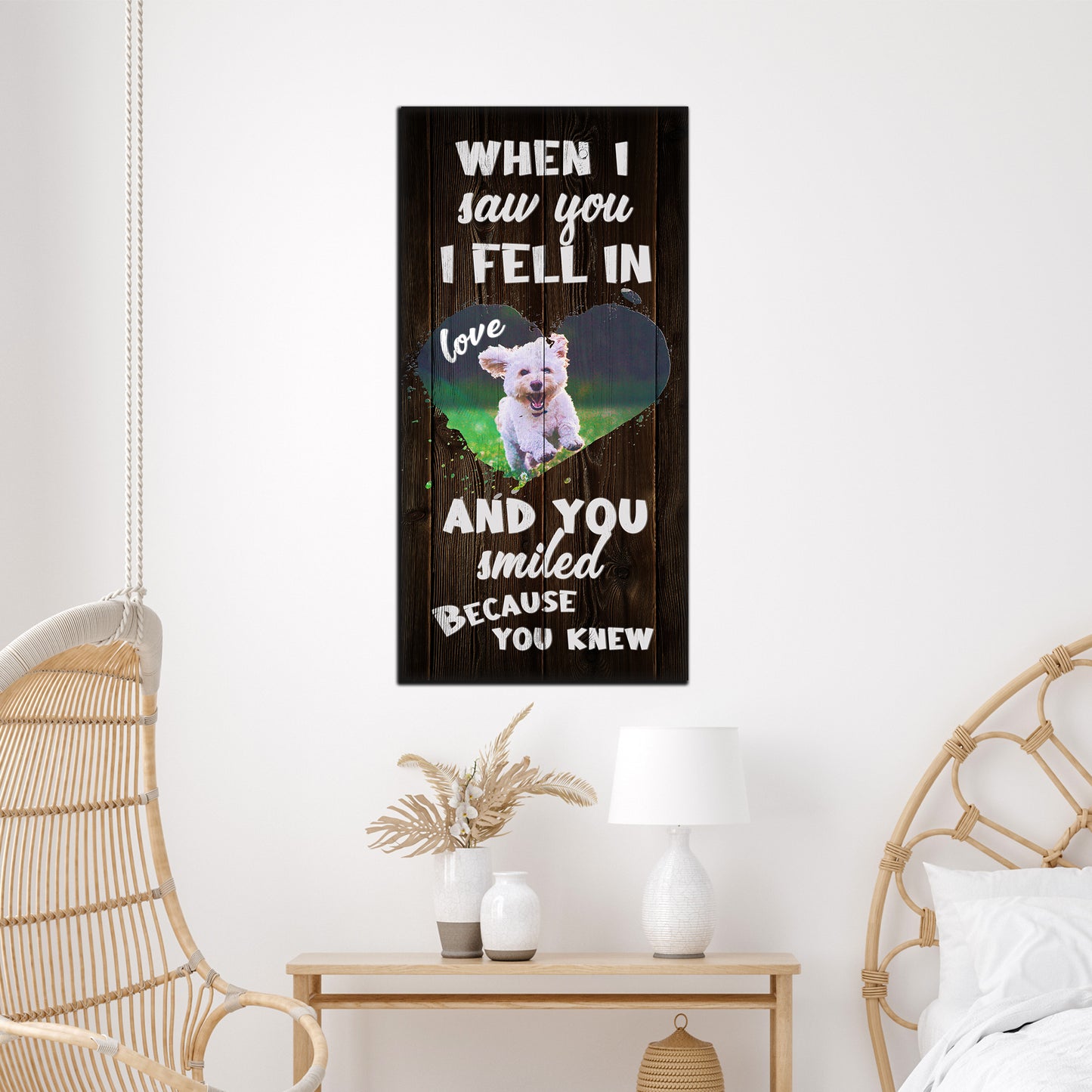 Pet Adoration Sign Style 1 - Image by Tailored Canvases