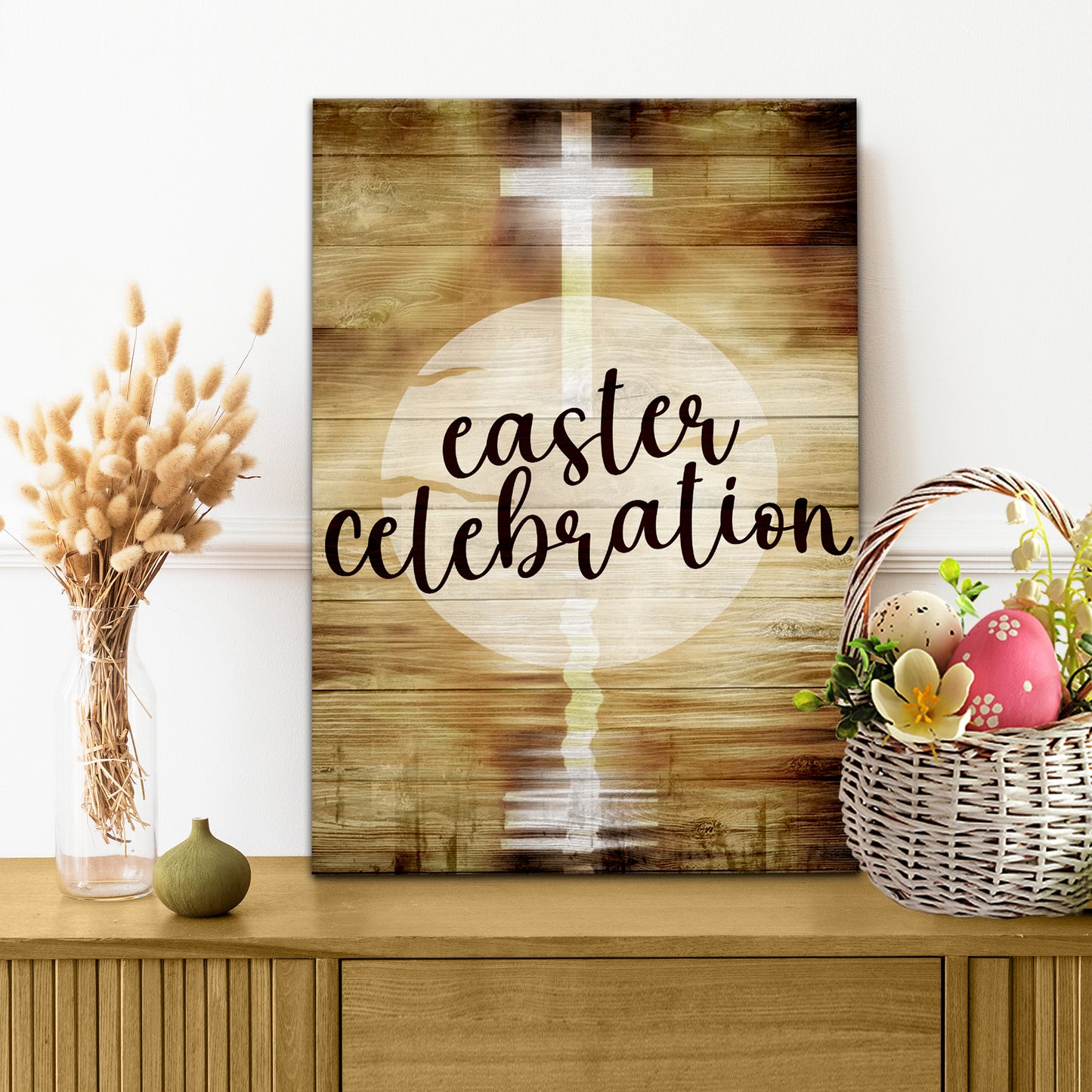 Easter Celebration Sign - Image by Tailored Canvases