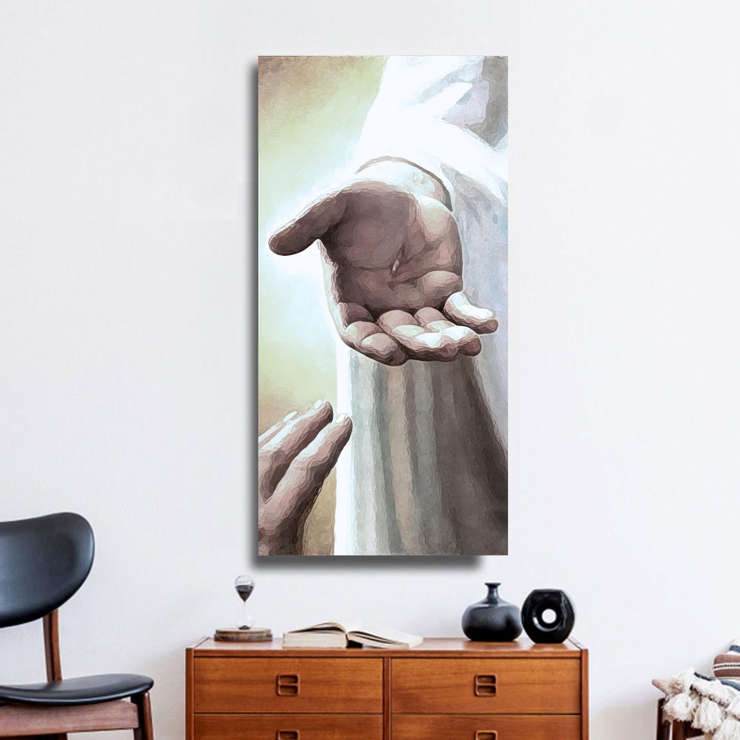 Take My Hand Canvas Wall Art Style 1 - Image by Tailored Canvases