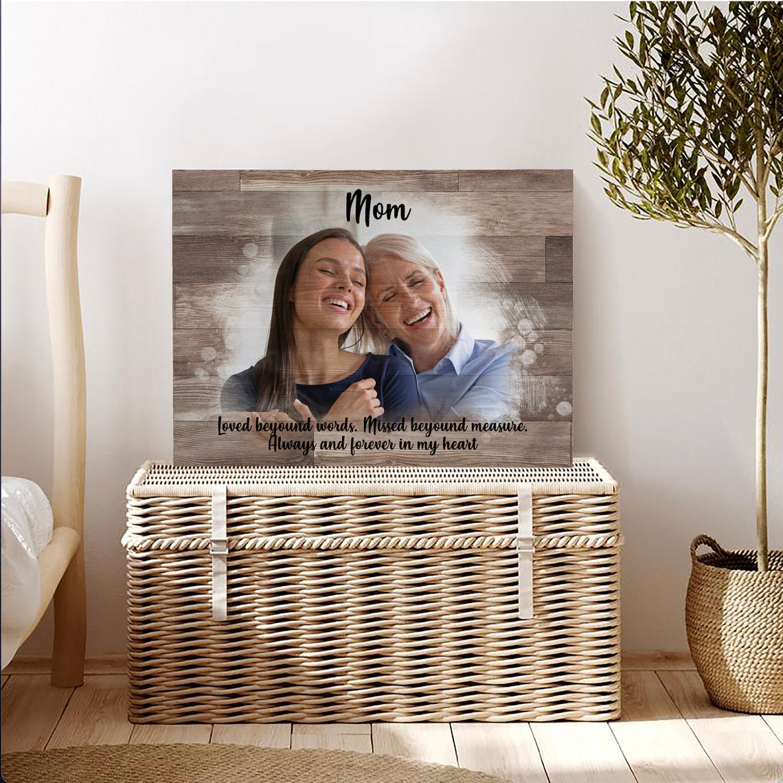 A Mother's Memory Sign Style 1 - Image by Tailored Canvases