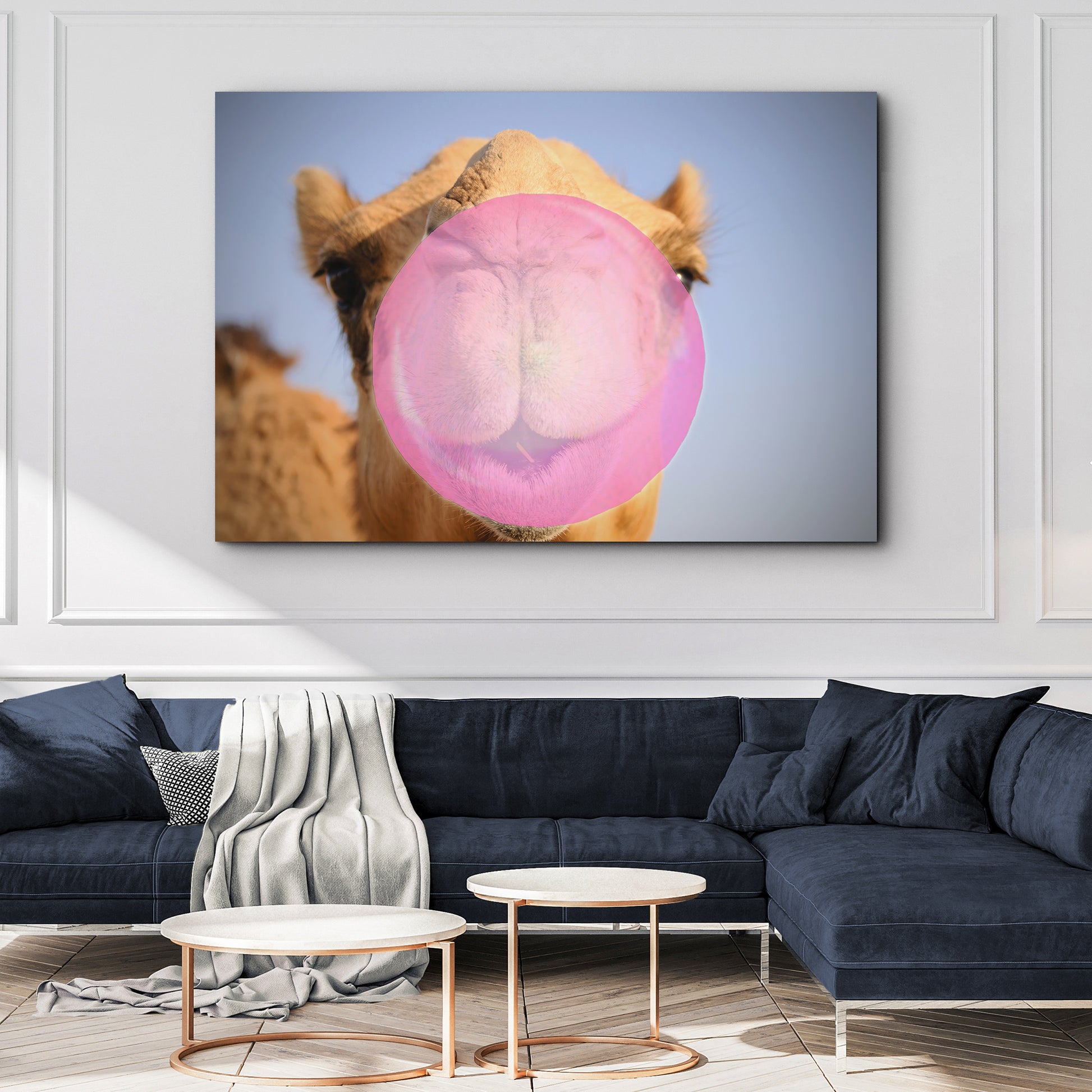 Came Bubble Gum Pop Canvas Wall Art Style 2 - Image by Tailored Canvases