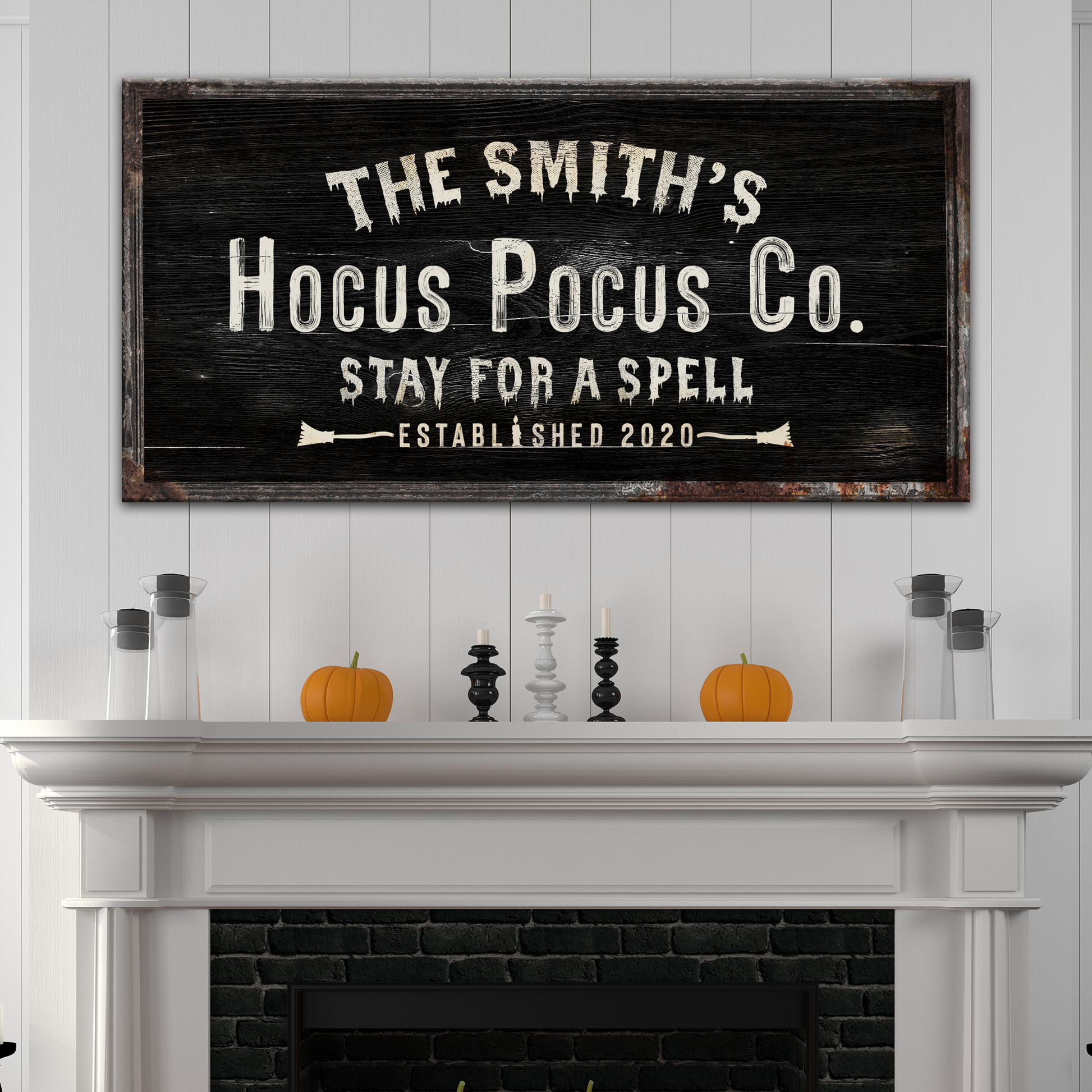 Hocus Pocus Company Sign Style 1 - Image by Tailored Canvases