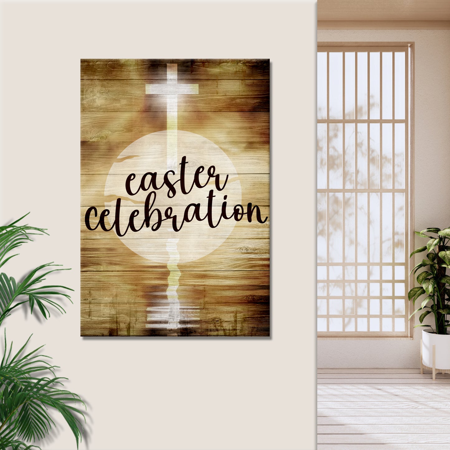 Easter Celebration Sign Style 1 - Image by Tailored Canvases