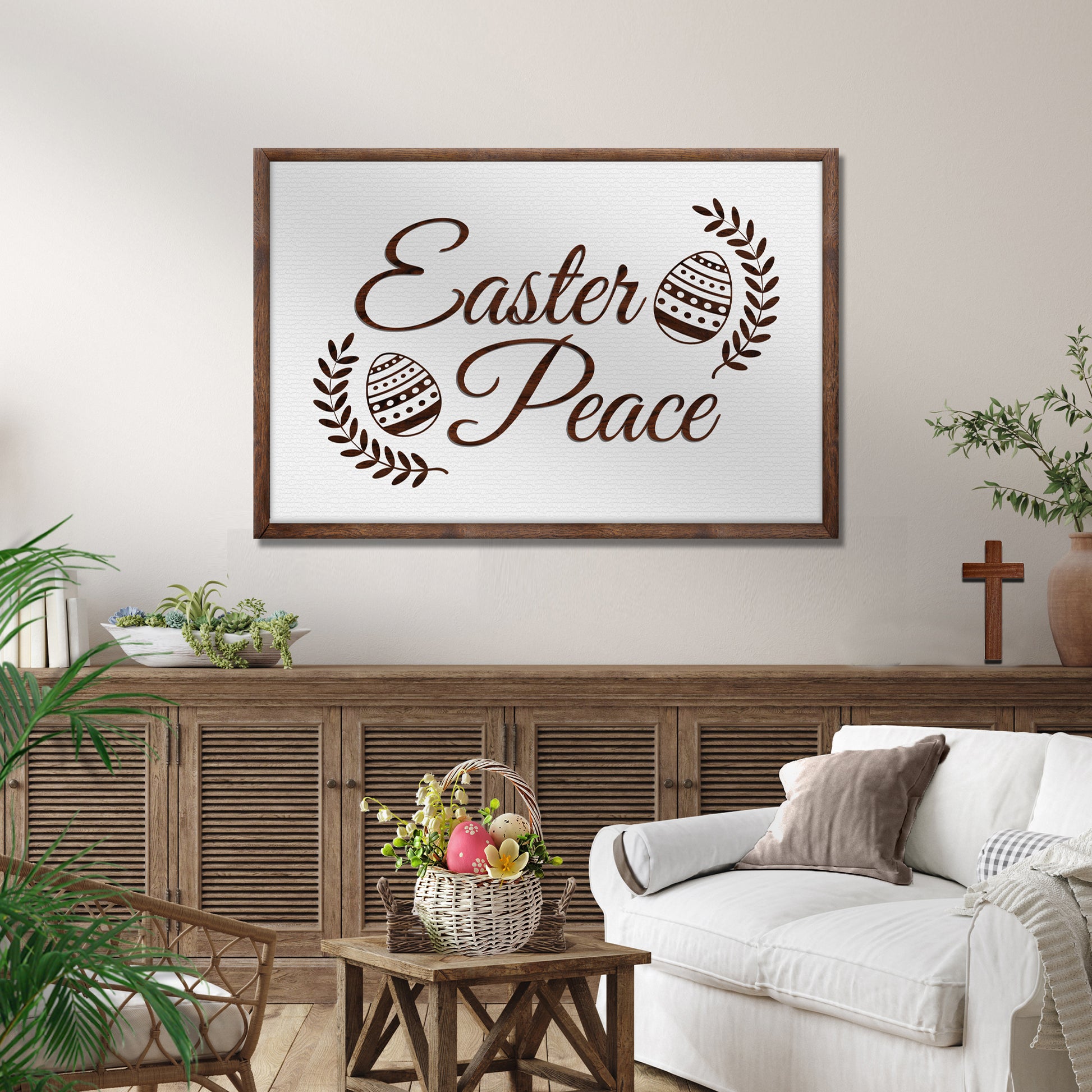Easter Peace Sign - Image by Tailored Canvases