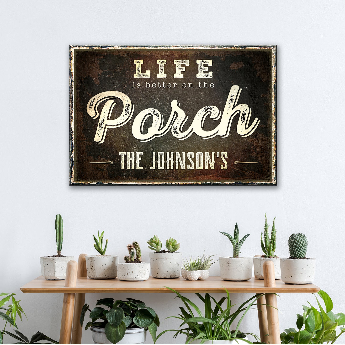 Life Is Better On The Porch Sign II - Image by Tailored Canvases