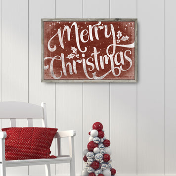 Merry Christmas Sign IV