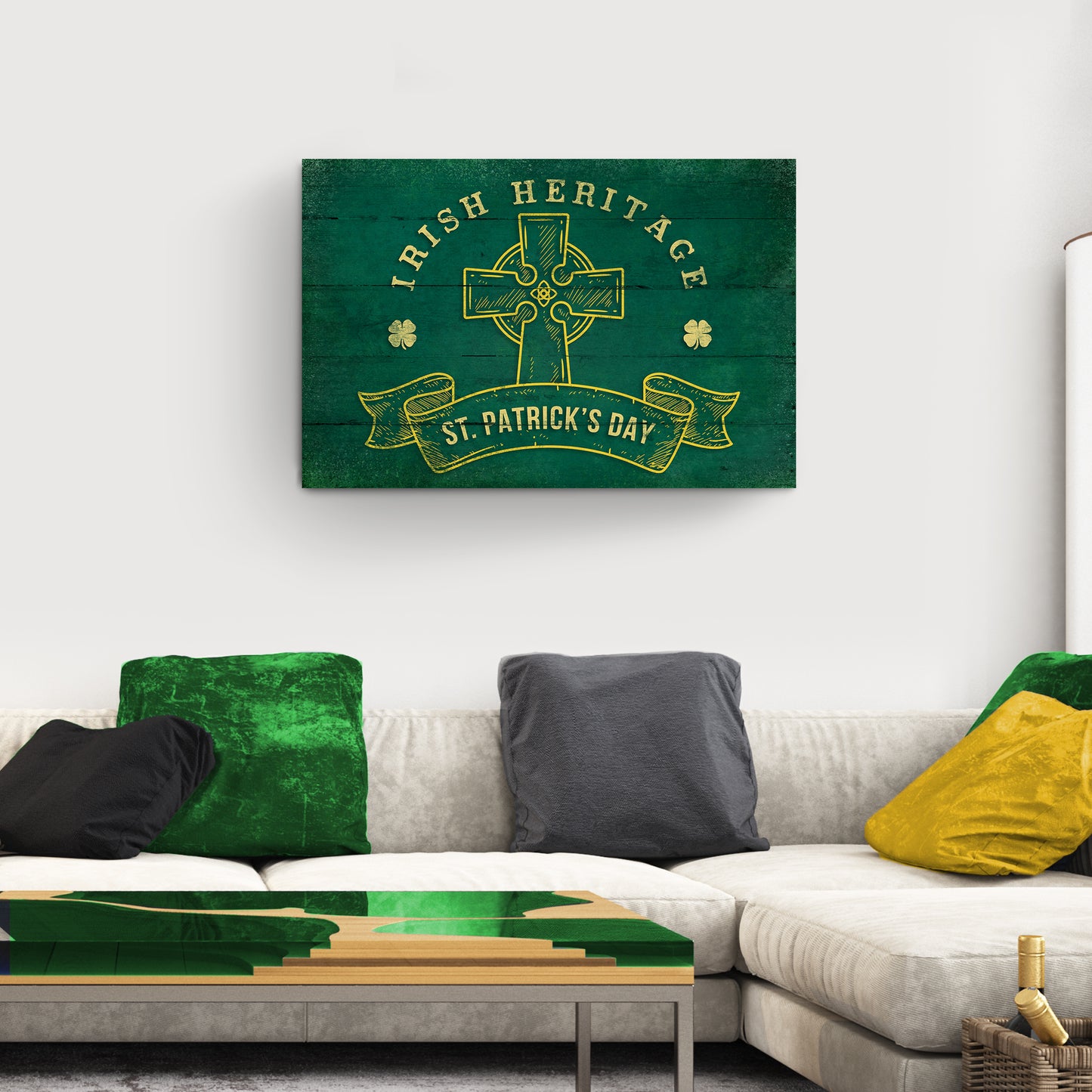 Irish Heritage Sign - Image by Tailored Canvases