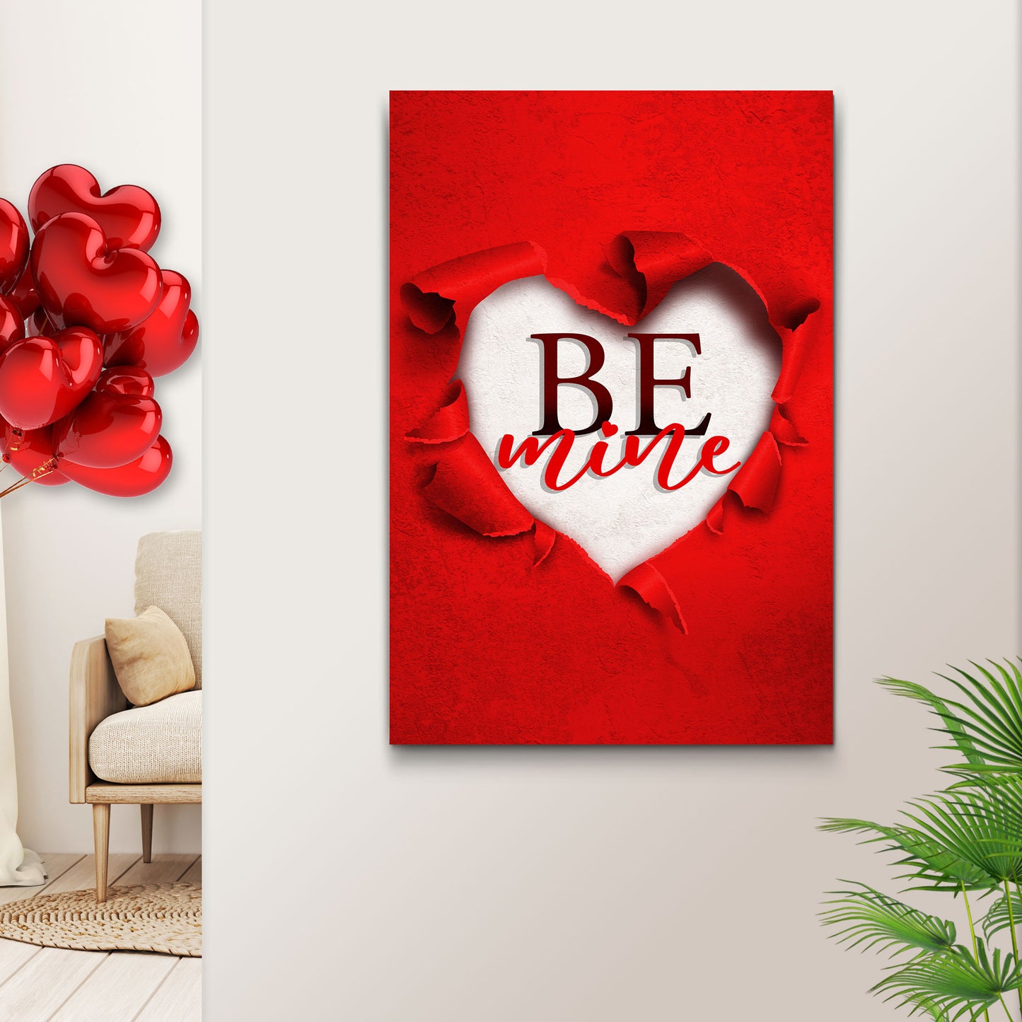 Valentines Day Sign VII  - Image by Tailored Canvases